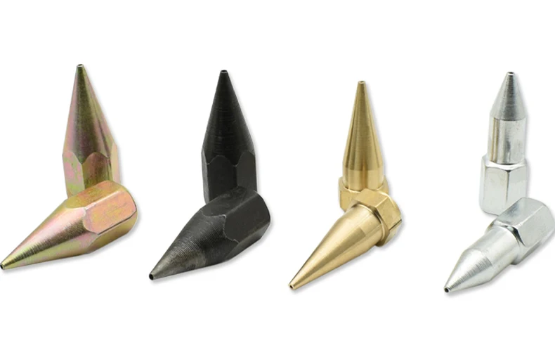 Hot Sale Manufacturer Grease Gun Accessories Grease Tip Grease Gun Nozzle Fitting Copper 2pcs
