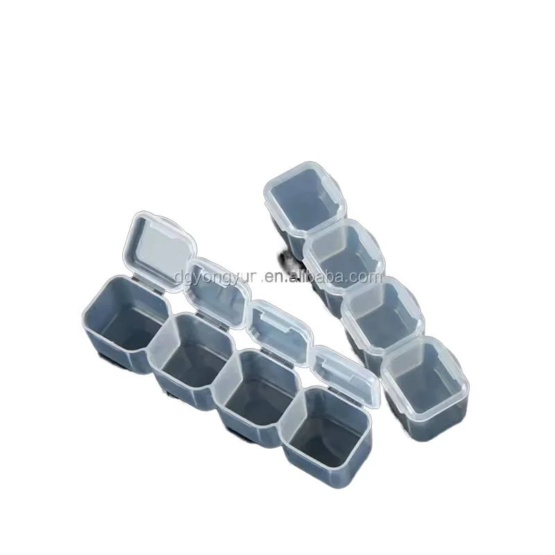 High Quality 7 Days Pill Box Separator with 28 Compartments Medicine Reminder Organizer