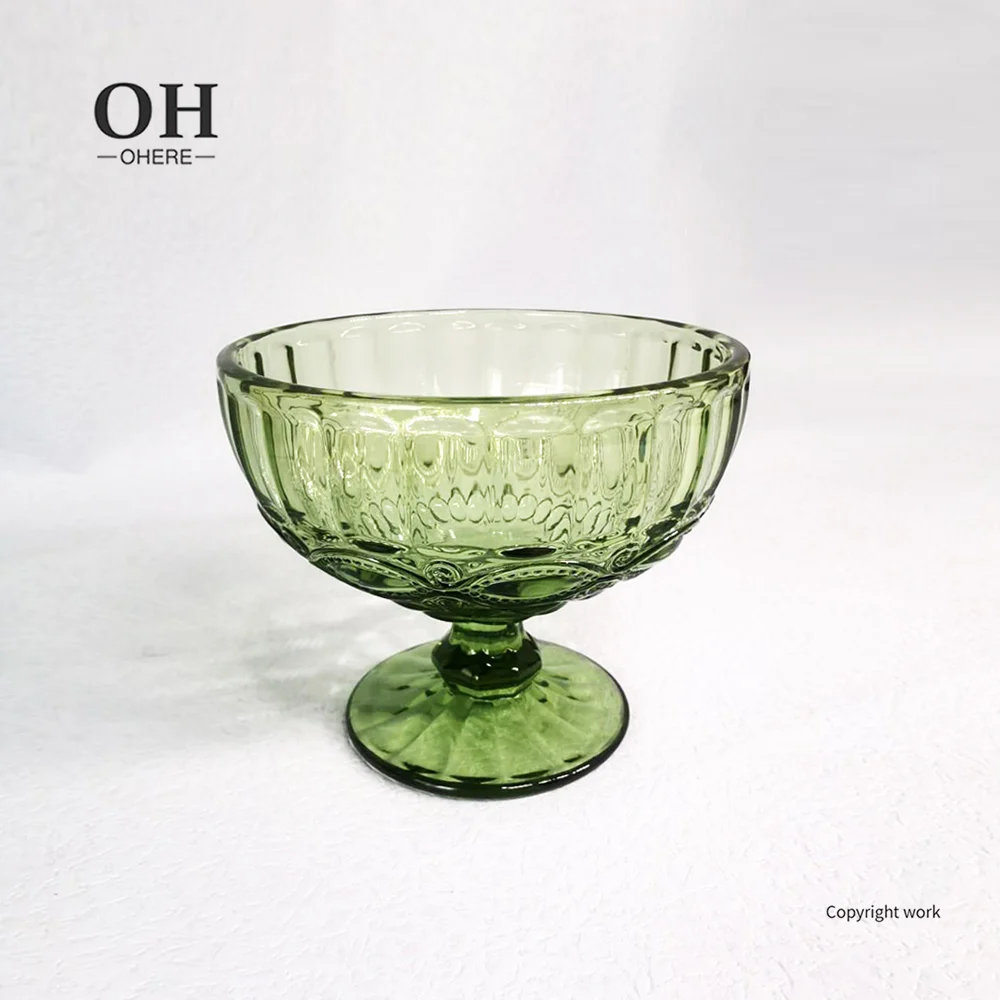 red wine glass liquor cup and champagne glass wine glasses suit with colorful crystal material