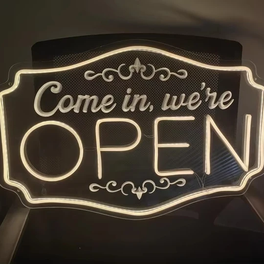 Made in China hot sale  neon sign factory  custom  OPEN neon sign