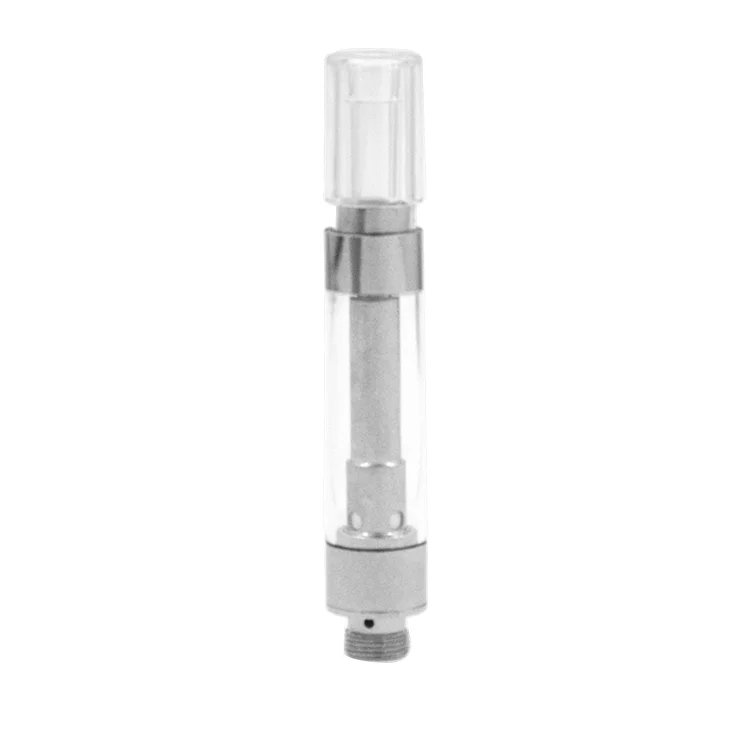 hot sale new style durable PC transparent  round monthpiece CBD Cartridge
