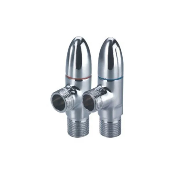 1/2 inch Quick Open Chrome Plated Brass Angle Valve