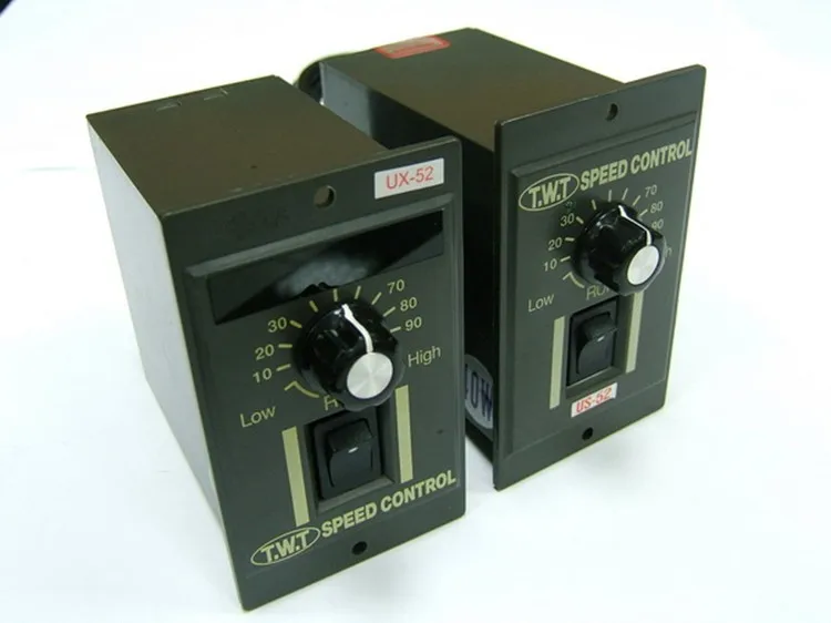 twt speed control ac induction gear motor with speed controller us-52