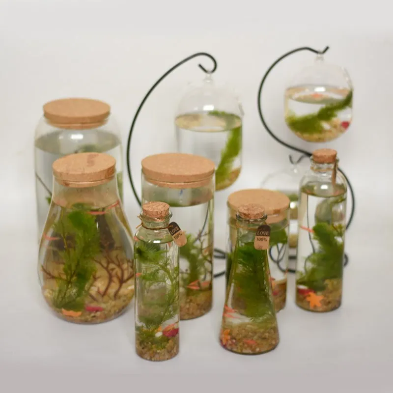 
High Quality Home Decor Mouth Blown Glass Vase 