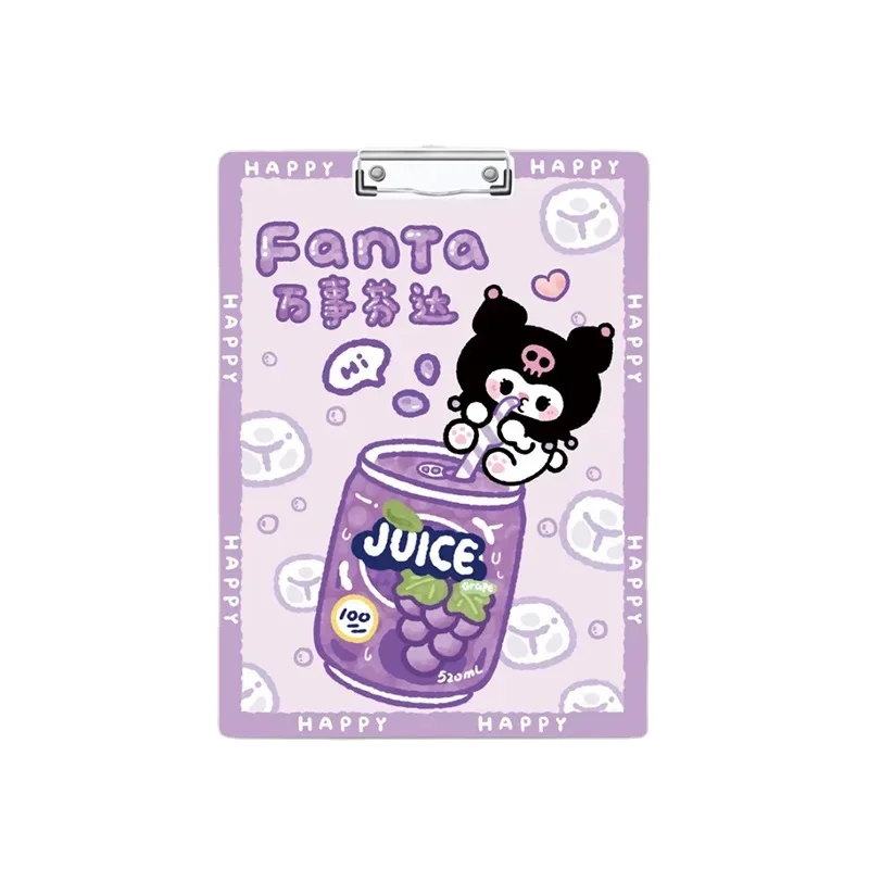 A4 board clip writing pad multifunctional information stationery splint ns transparent folder with customizable patterns