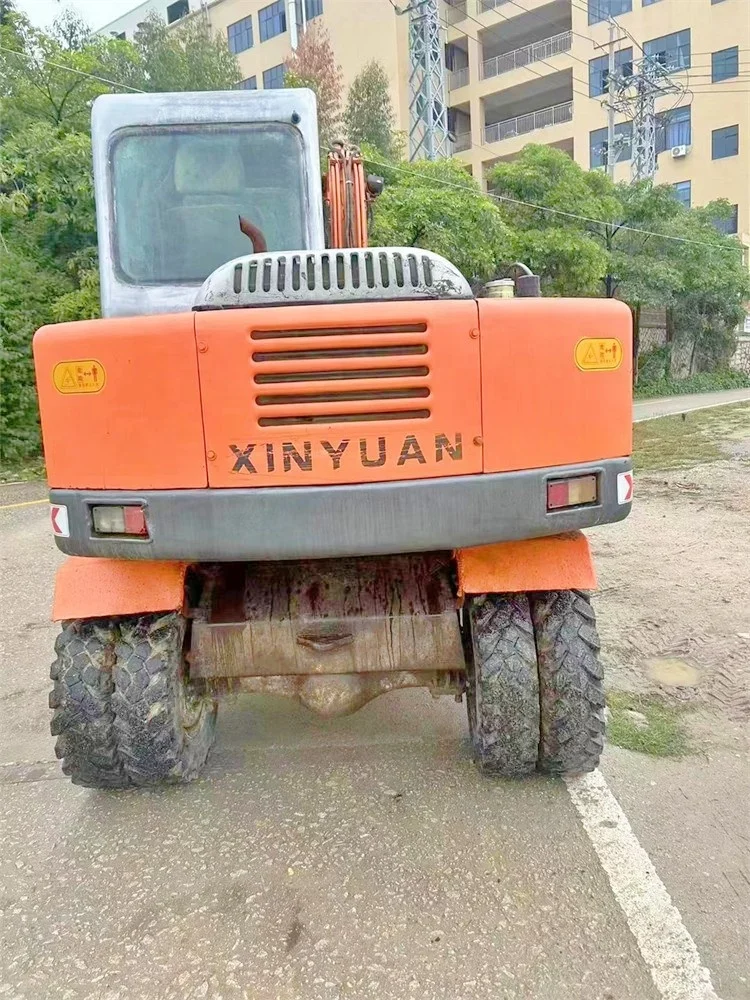 Wheel cheap track used excavator Xinyuan 65  hydraulic crawler excavator Chinese  brand earth moving fuel efficient tire