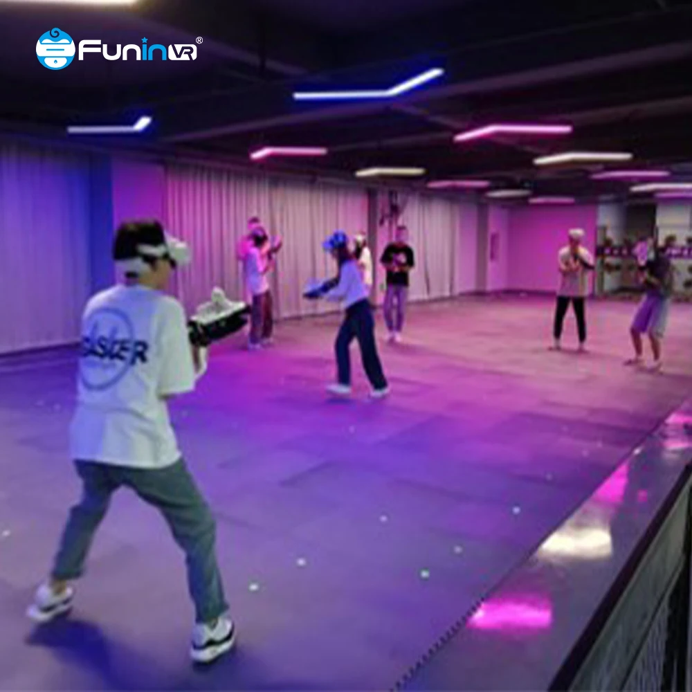 VR Arena Оффлайн Виртуальная реальность Интерактивная стрельба из оружия игры Аркада Vr Арена многопользовательская