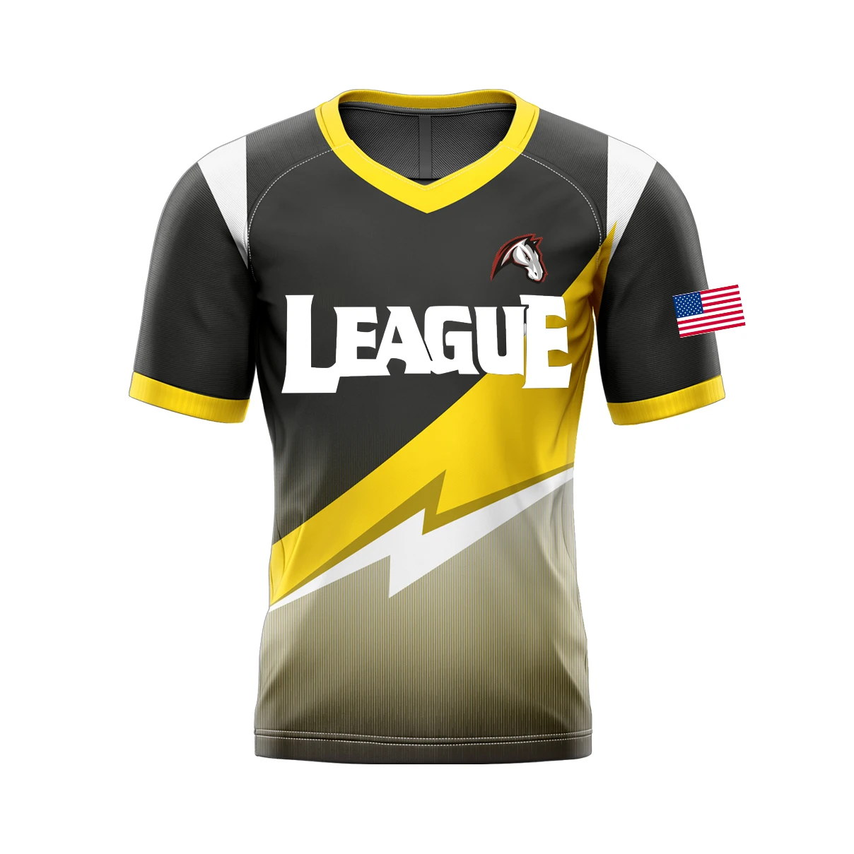  2021 г. игровая рубашка для команды high teamwear персонализация производитель Джерси киберспорта под