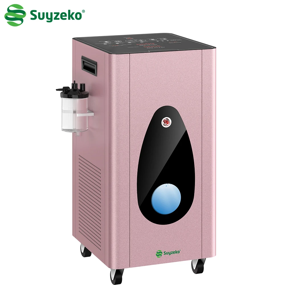 Suyzeko 99.99% 3000ml H2 O2 Hydrogen Generator SPE Rich Hydrogen Water Machine H2 Inhalation Machine 3000ml
