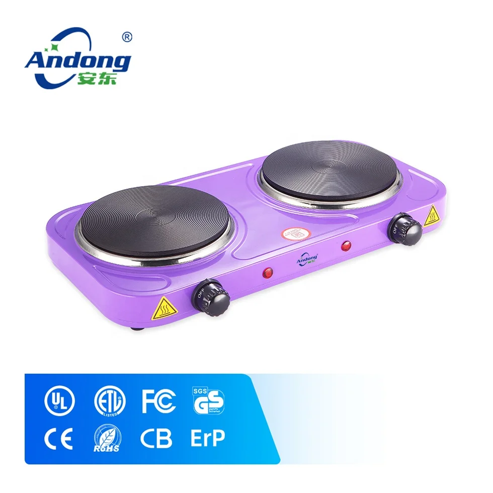 Andong dual burner electric stove for cooking