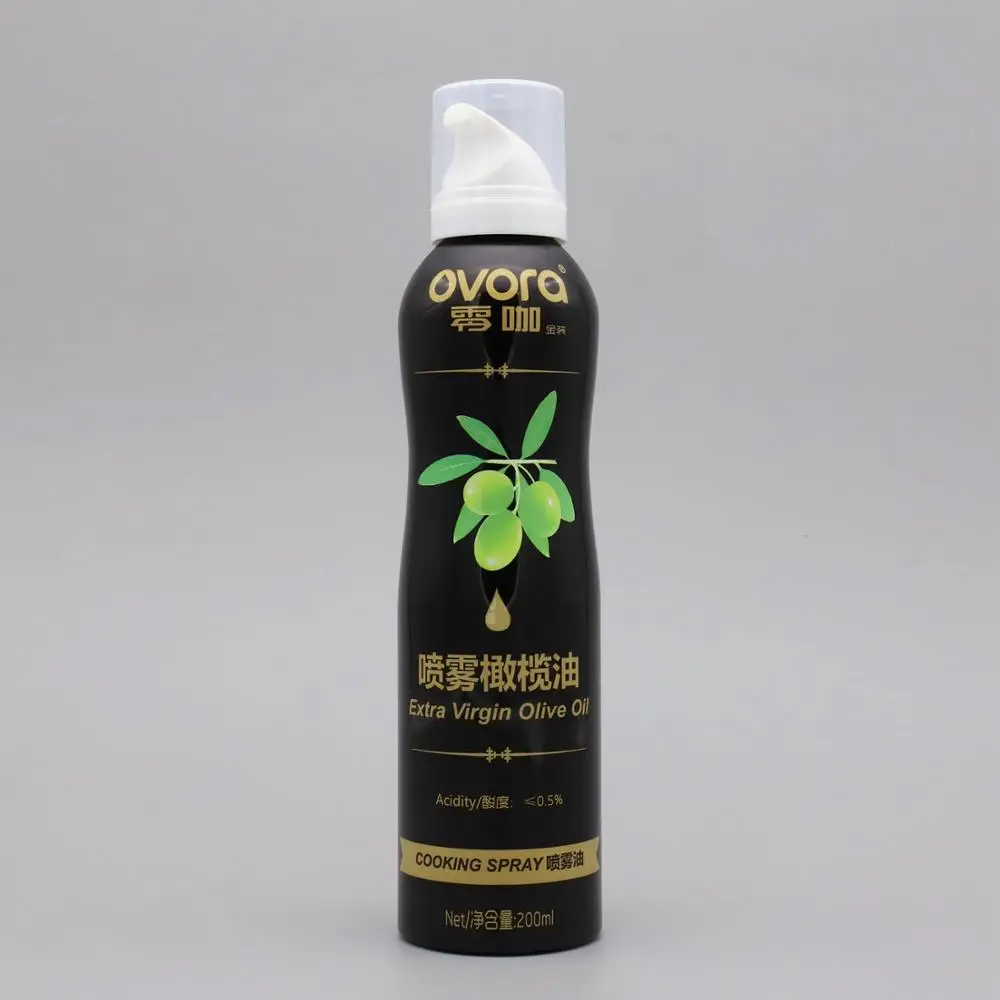 
200ml Wholesale Empty Aerosol Spray Cooking Olive Oil Spray Bottle/Jerry Cans 