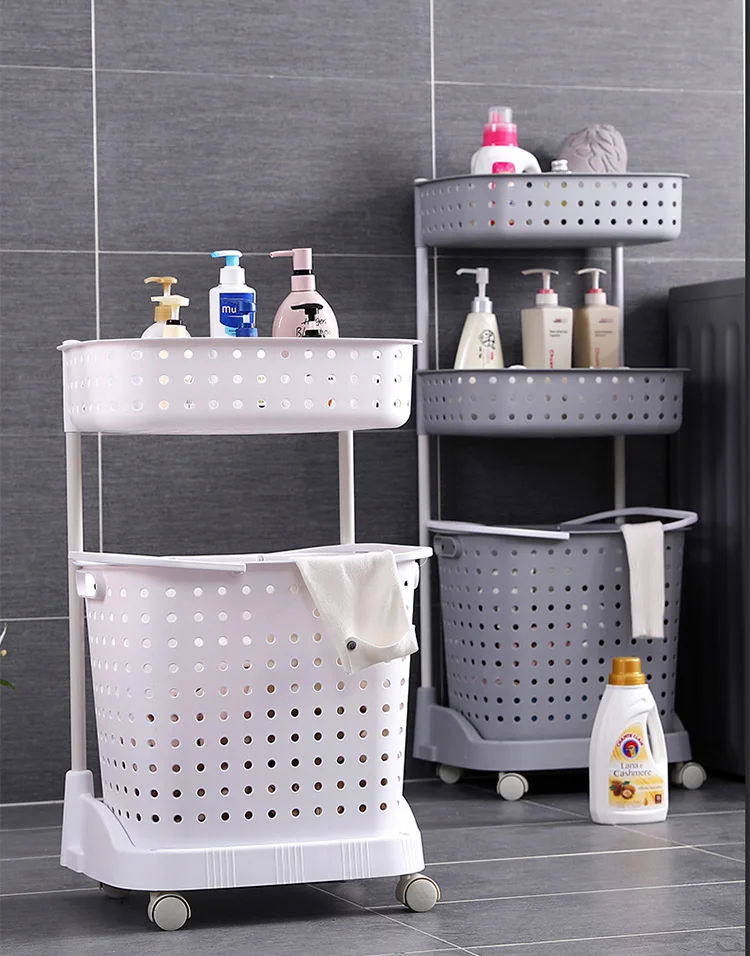 XingYou layer 2 plastic basket storage woven