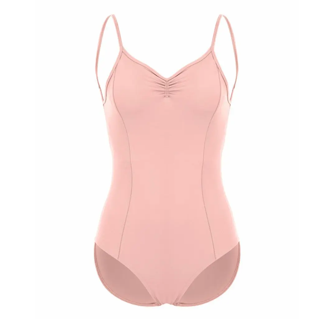 Sling back mid-back waisted one-piece dress yoga clothing dance practice clothes teacher clothes