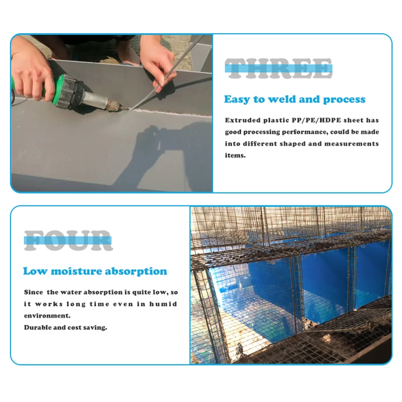 Free Sample Factory Wholesale Polypropylene Sheet PP/PE/HDPE Sheet Engineering Plastic Sheet