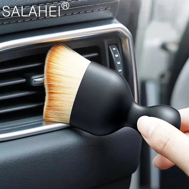 Car Interior Detail Cleaning Tool Air Conditioning Air Outlet Cleaning Brush car hair brush nail dust keyboard dust brush