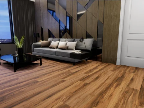 Easy Installment 5.0mm/0.3mm  PVC Flooring Commercial Wooden PVC Vinyl Flooring