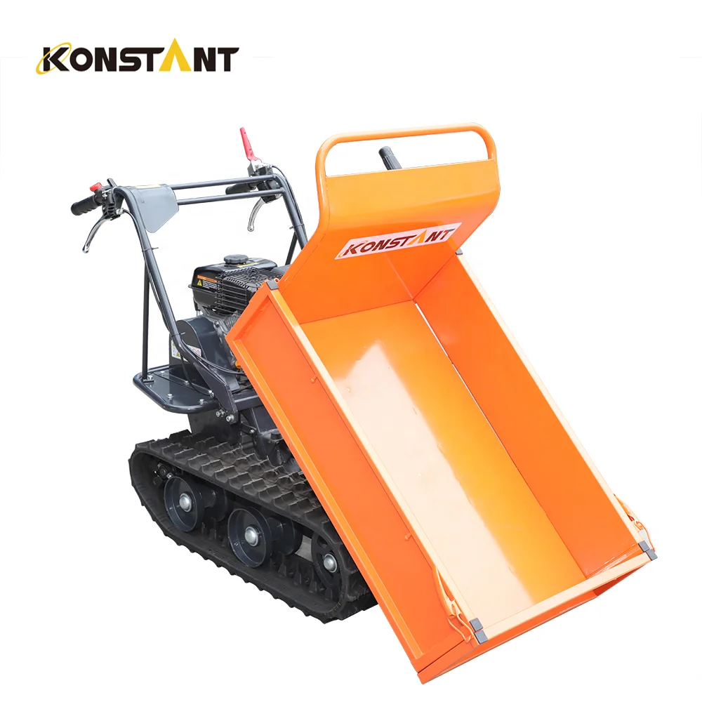 Fast delivery agriculture using unleaded petrol multifunzione crawler truck dumper mini transporter