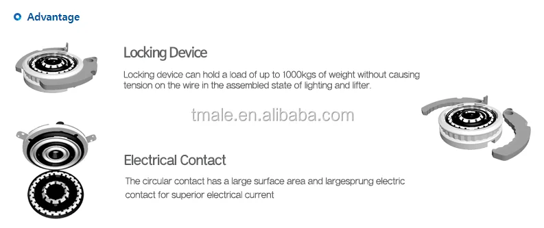 Heavy duty type lifting weight 20kgs 30kgs 35kgs 50kgs led high bay remote control  lighting lifter