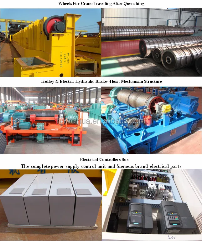 Mobile 5-50 Tons Four-link Type Portal Harbour Crane