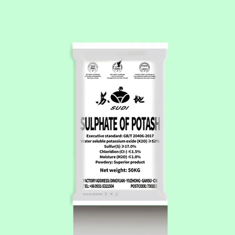 Competitive Price Good Quality Potassium Sulfate SOP Fertilizer For Agricultural