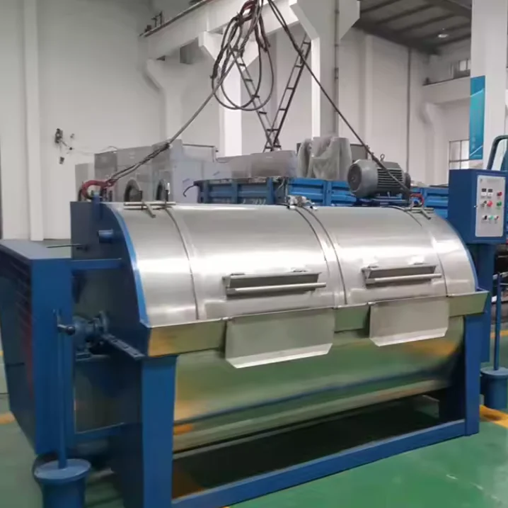200kg Industrial Washing Machine for Wool Stainless Steel Housing Cold Water Cleaning Fiber Raw Material Wool Washing