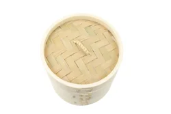 Eco-friendly food grade bamboo steamers reusable mini bamboo steamer