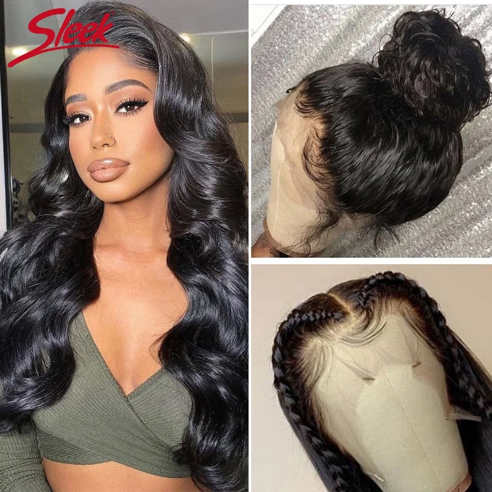 Парик 13x4Body Wave на сетке спереди Hd прозрачные полностью передние парики из человеческих волос бразильские для черных женщин 13x6 парик