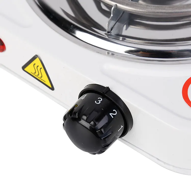 Домашний кухонный прибор портативный 1000 Вт электрическая кухонная плита белый