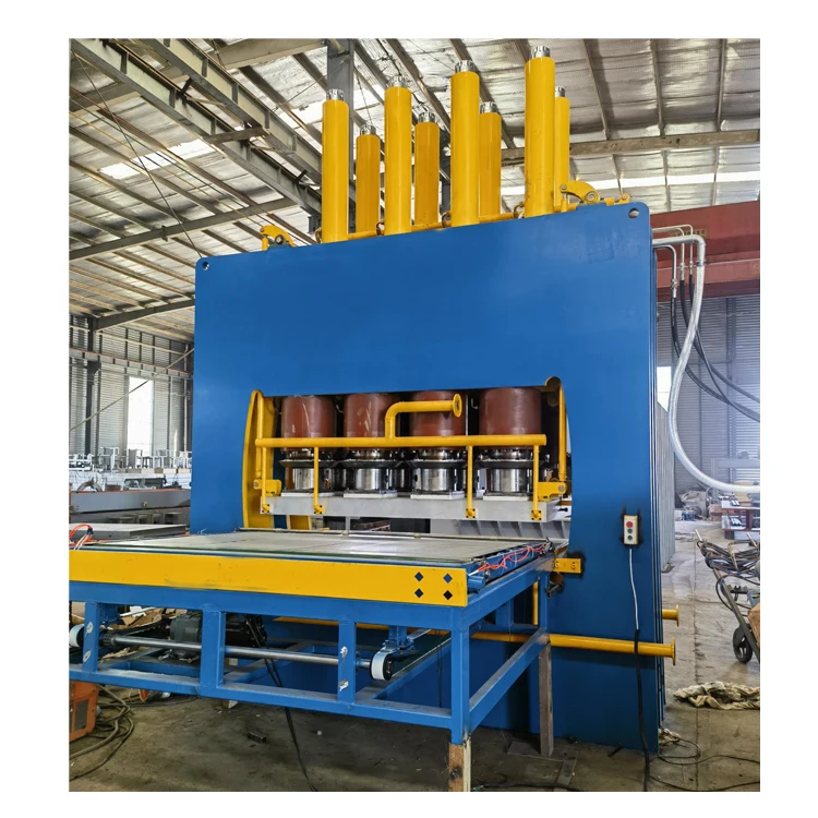 Melamine laminate flooring press production line making machine