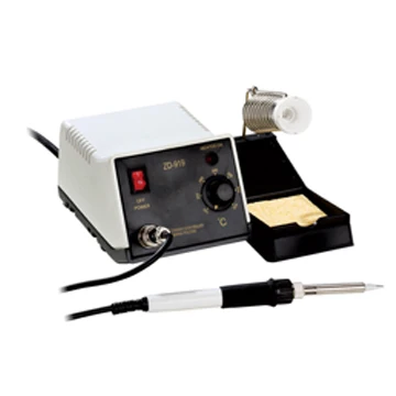 Zhongdi ZD-919 Temperature Controlled Soldering Station with 48W Iron, Soldering Stand and Sponge Holder