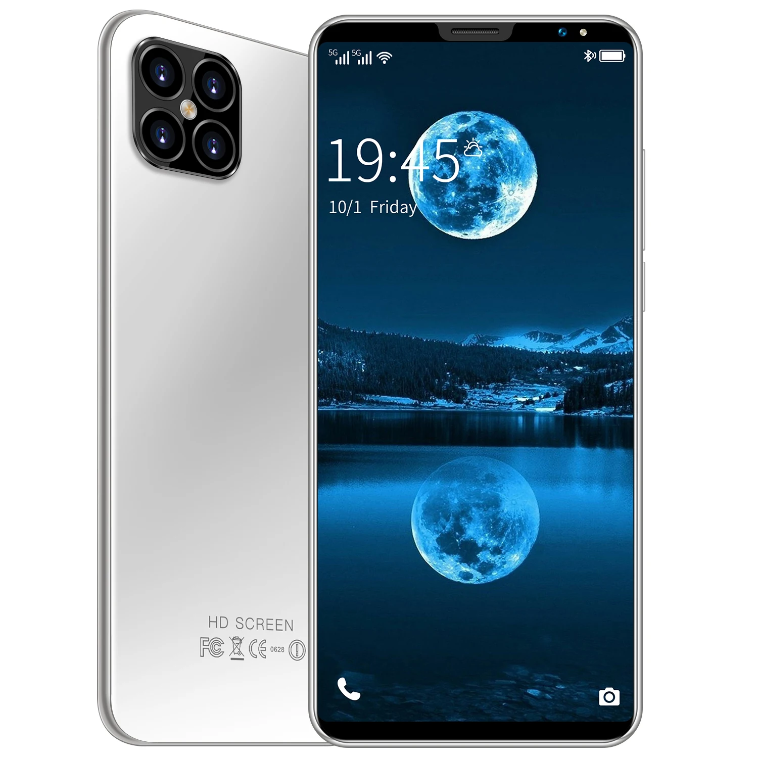 Новый дизайн 6 1 дюймовым экраном I12 Pro Телефон 4800 мАч двойная sim-карта двойной режим ожидания смартфон hd-камера 13 + 24 Мп ГБ 128 Гб мобильные