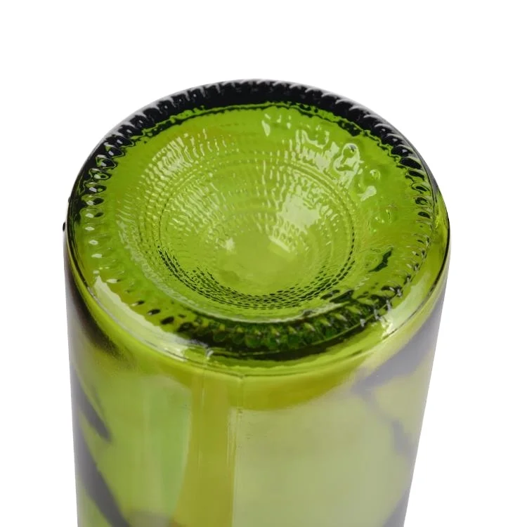 Hot Sale 75cl Dark Green Empty Wine Bottle 750ml 0.75L Riseling Hock Wine Glass Bottles Wholesale