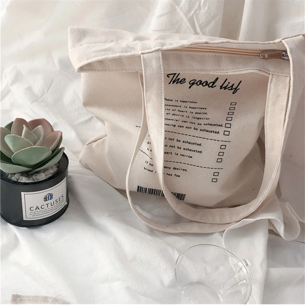 Promotional Personalized Blank Plain Cotton Canvas Bags Reusable Shopping Cotton Tote Bags With Custom Printed Logo