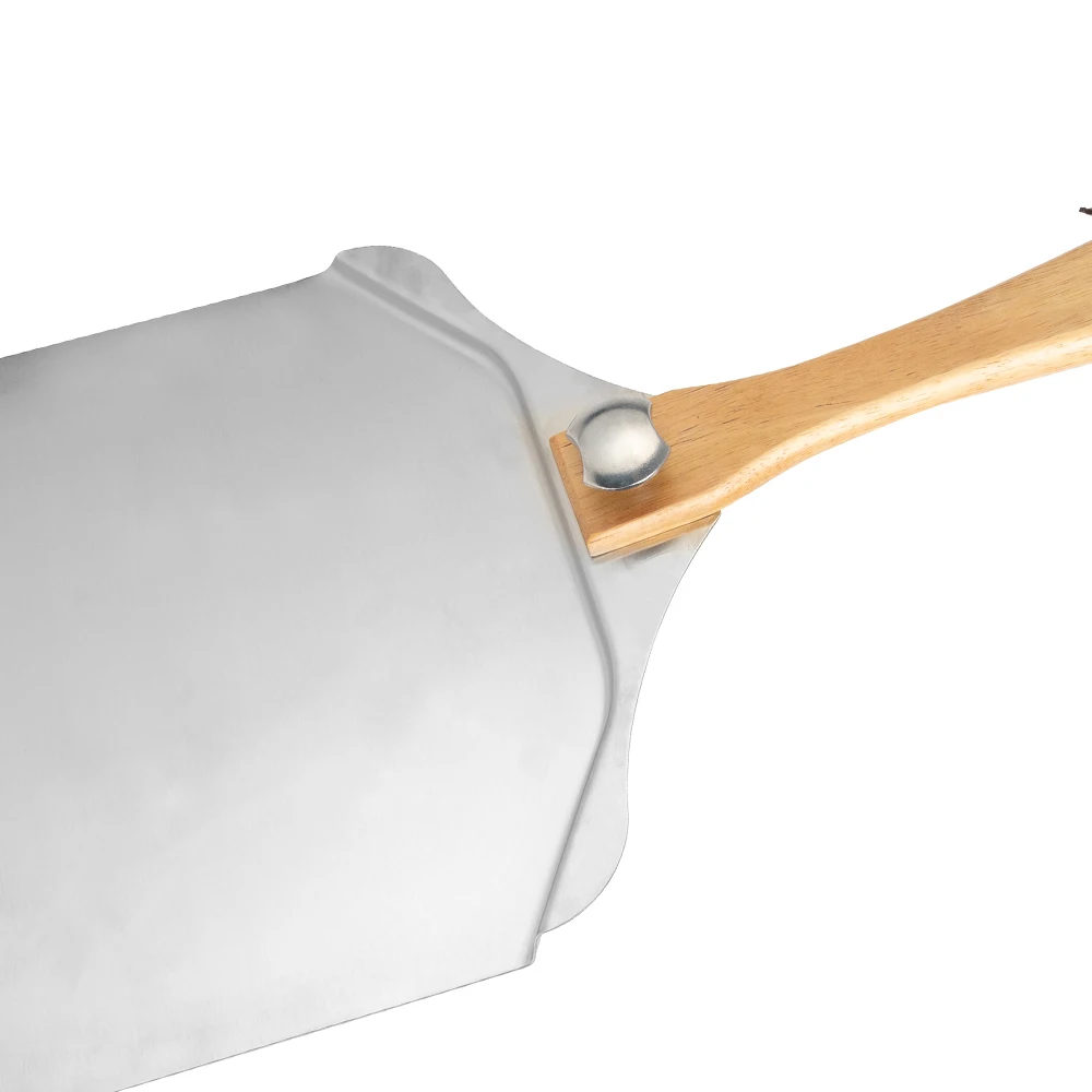 Deluxe Wooden Bamboo Pizza Peel Durable Lightweight Stylish Eco-friendly Versatile Pizza Peel