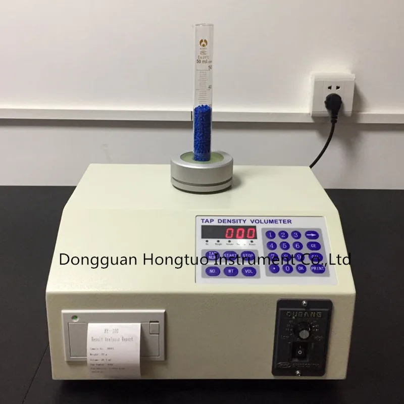 DY-100A LCD Display, Portable Powder Testing Machine, Tap Density Meter