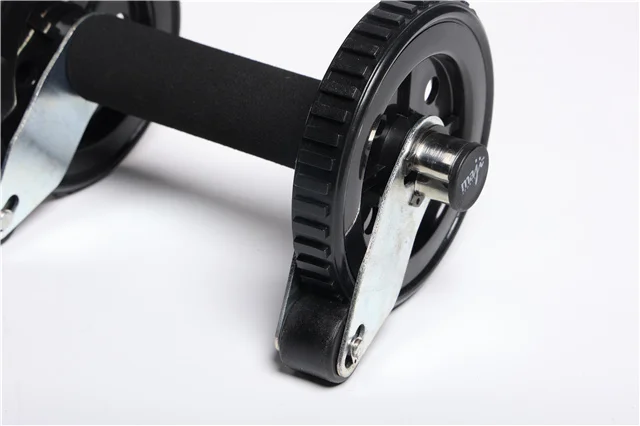 Customized PP/PVC Abdominal Wheel with Brakes for Home Gym Good Price Fitness Equipment for Body Building Exercise