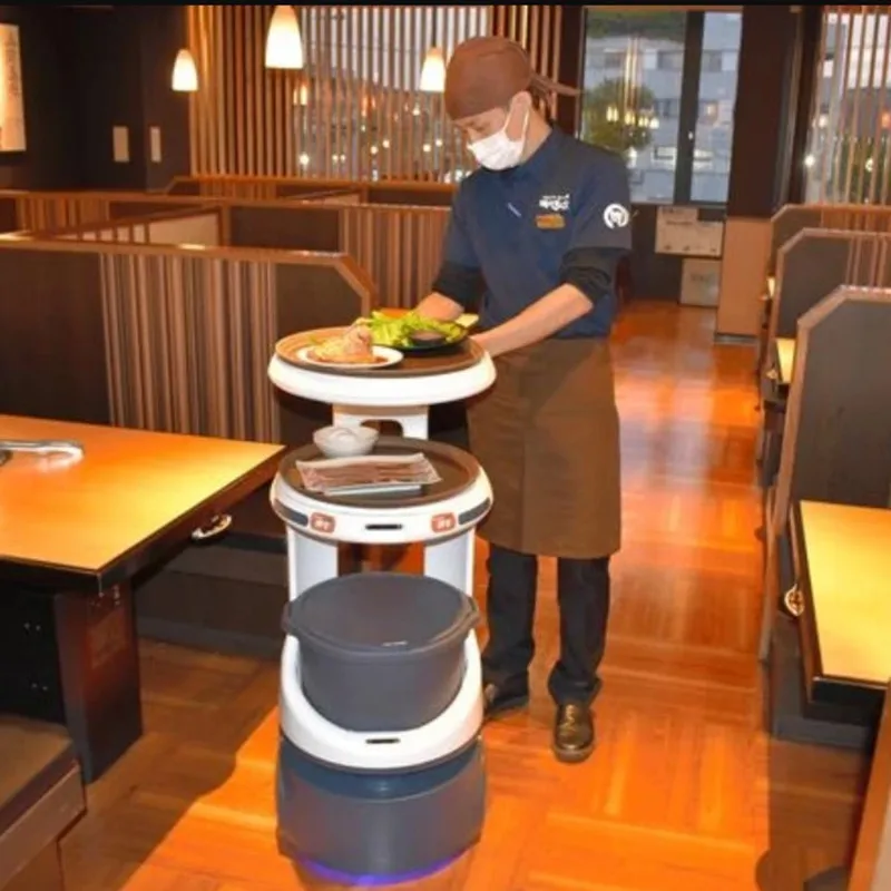 Commercial Human Autonomous Intelligence Artificial Public Welcome Smart Mobile Service Ai Welcome Human Robot