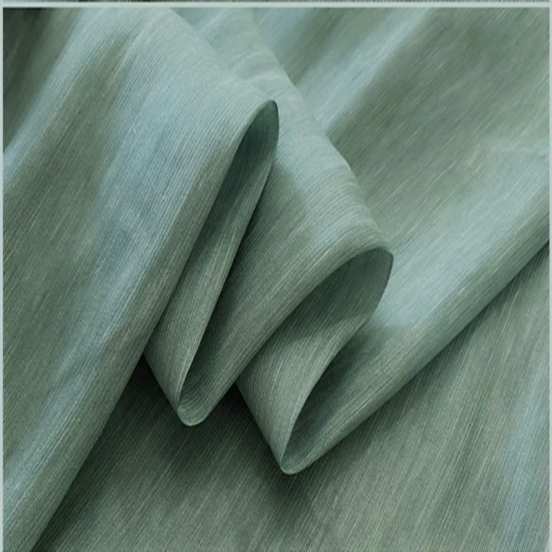 New Latest Custom Digital Printing  Comfortable Breathable Silk Flax Linen Blend Fabric Hemp Plain for  Shirts