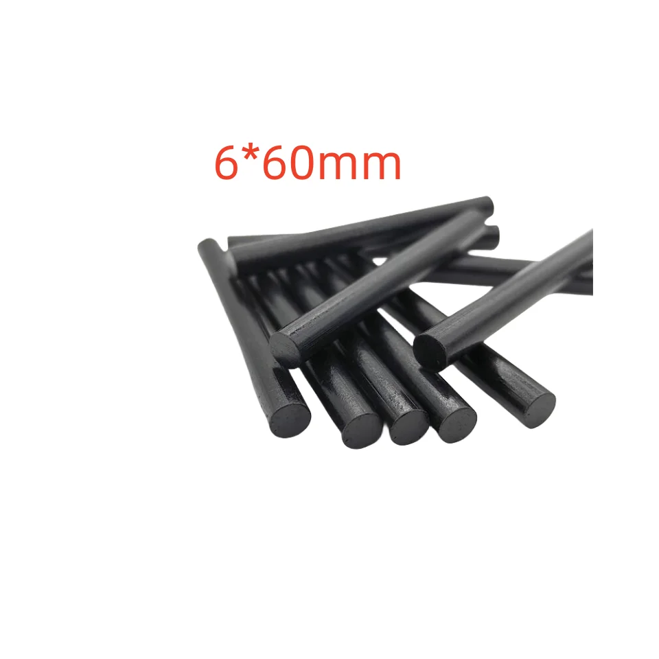 6*60mm High quality customized portable hard ferrocerium rod outdoor camping flint Magnesium rod