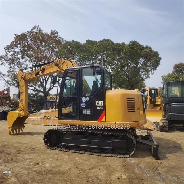 Second Hand 7.5ton CAT 307.5 Japan Crawler Excavator Used CAT 305.5/306/307 In Stock With EPA And CE Certification