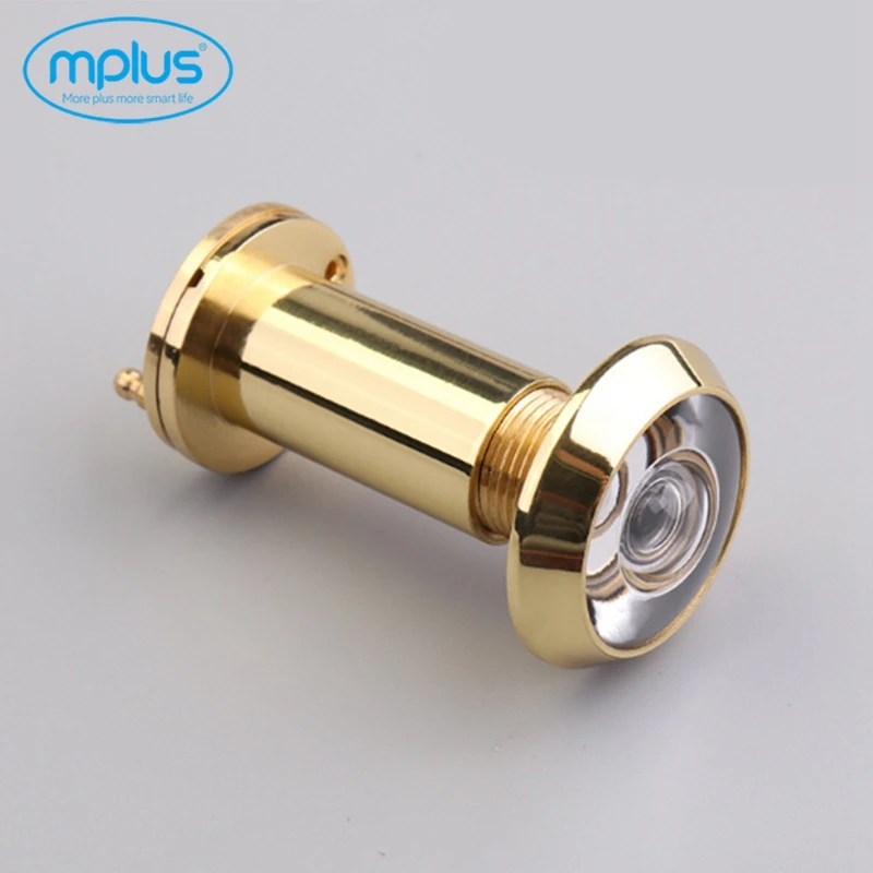 180 degree hotel Brass stainless steel door eye lens Door peephole zinc alloy door viewer magnifier