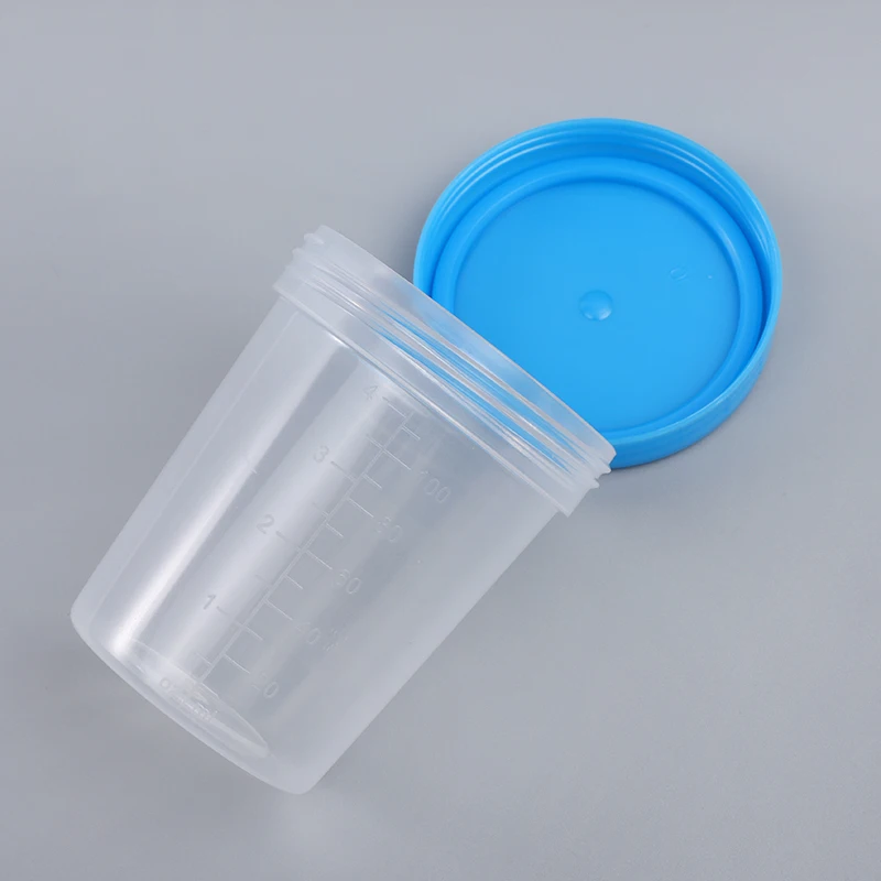 Sterilized Disposable 120ml Urine Cup With Easy-Open Cap for Convenient Urine Analysis