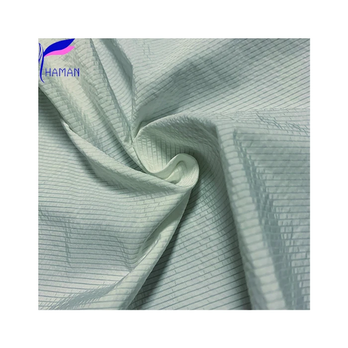 New product launch: anti-shrinkage and windproof mosaic fabric 100% polyester for business clothing