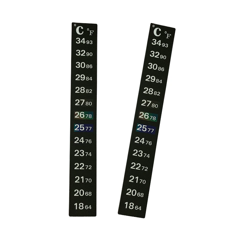 Besting-Selling customized Made Wholesale OEM  Fish Tank Water Temperature Thermometer Sticker