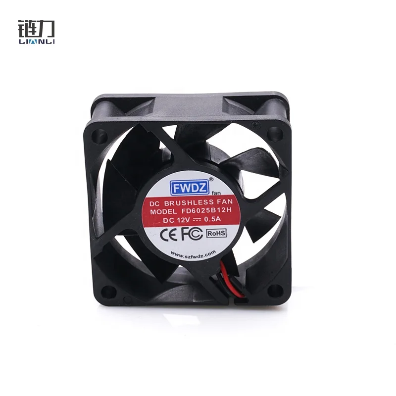 Lianli высокое качество 6025 охлаждающий вентилятор для питания с 7500 об/мин