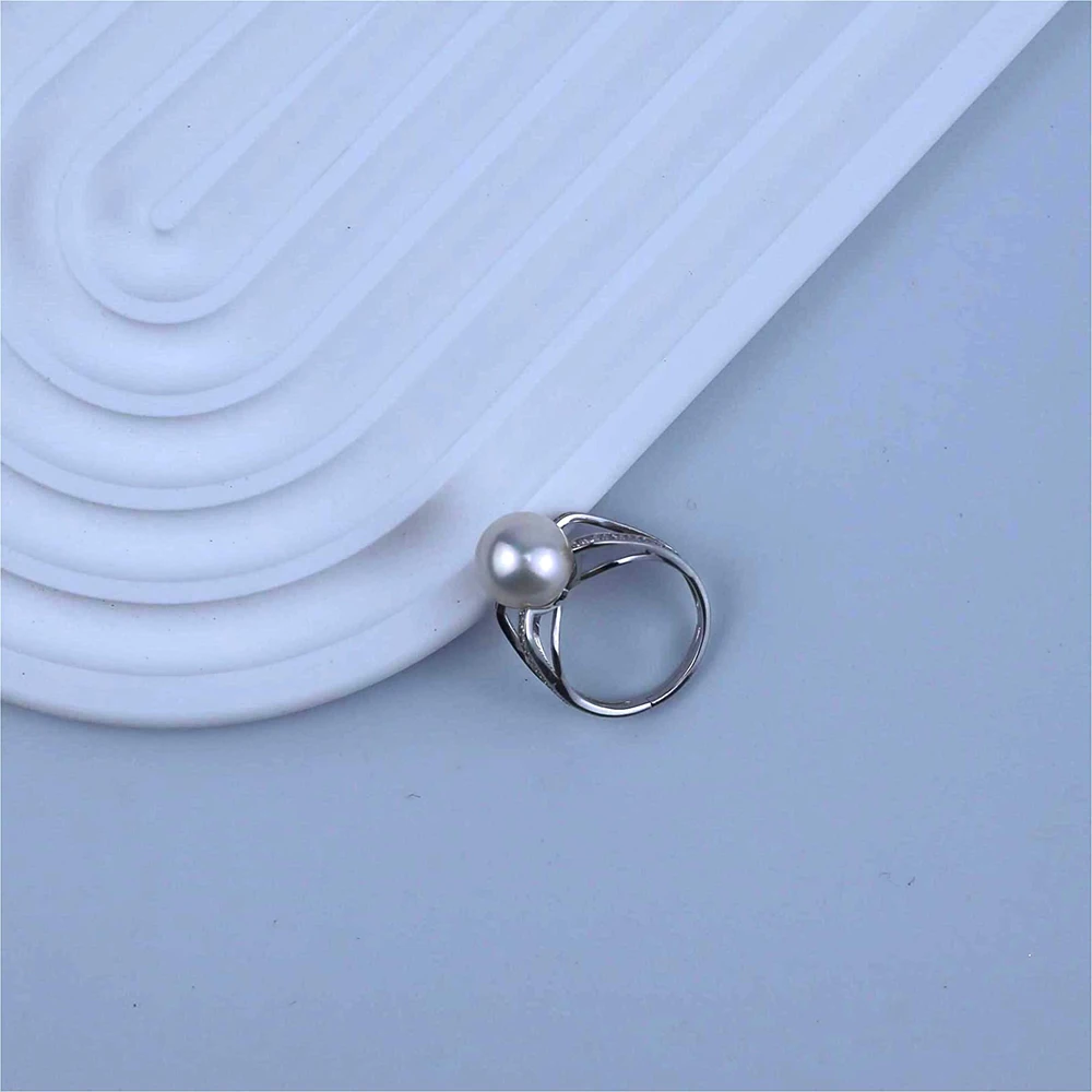 Wholesale Price Vintage 925 Silver Bright Natural Pearl Suitable For All People Real Freshwater Pearl Jewelry