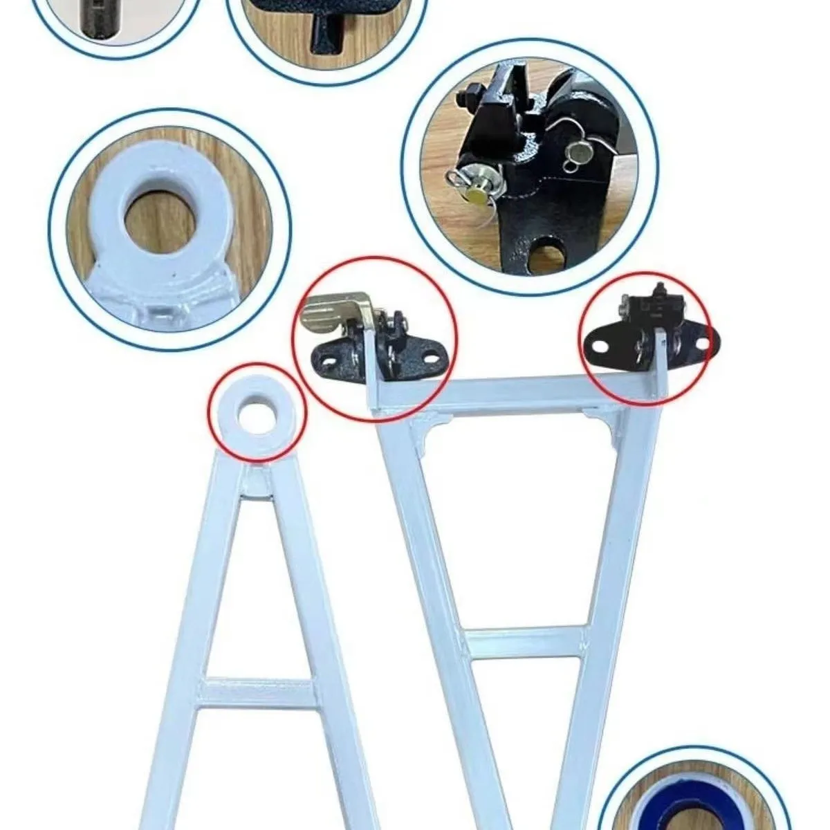 OEM Hot Sale Heavy Duty Carter Towing Hook Control Arm Hanger Forged Hitch Used for station appliances Turnover frame