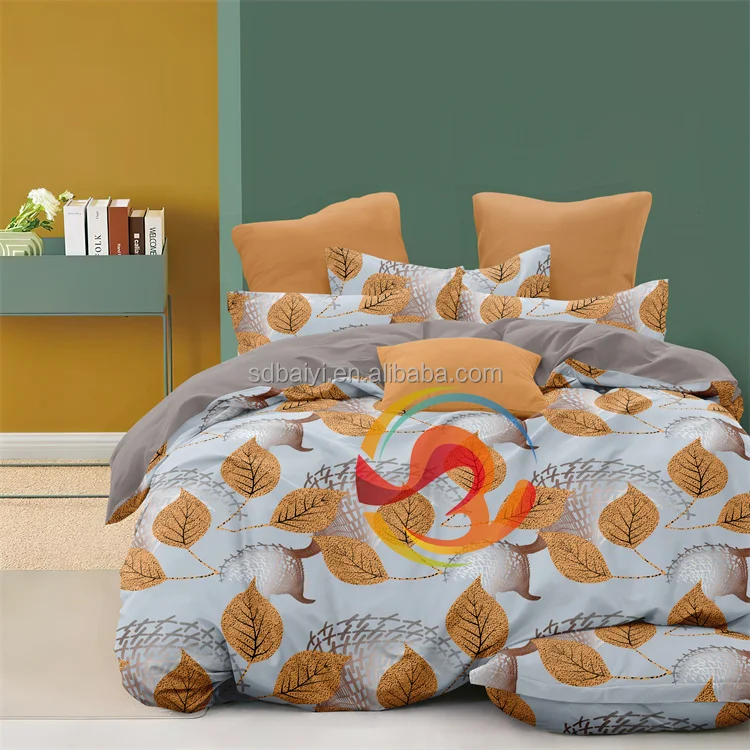 Design bedding set for double bed high quality bed linen OEM/ODM queen size bedsheet factory duvet cover whole sale drap de lit