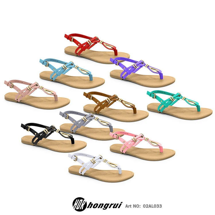 wholesale summer formal flat beach platform confortables rope colorful womens wedge sandals pu rubber sole sandals