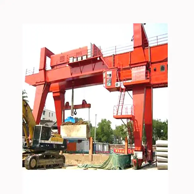  Горячая Распродажа 50Ton Двойной Козловой Кран с захватным